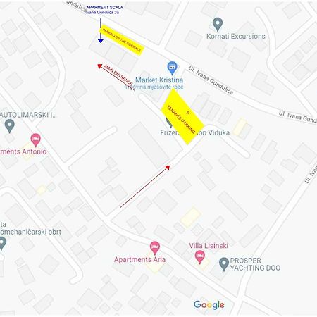 Apartman Scala Zadar Eksteriør bilde